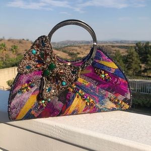 Colorful butterfly bag